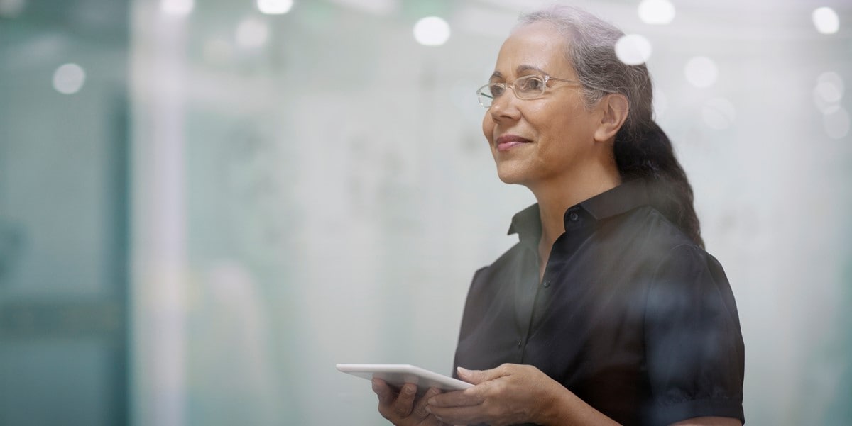 woman in office